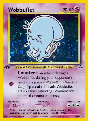Wobbuffet #16 – Neo Discovery