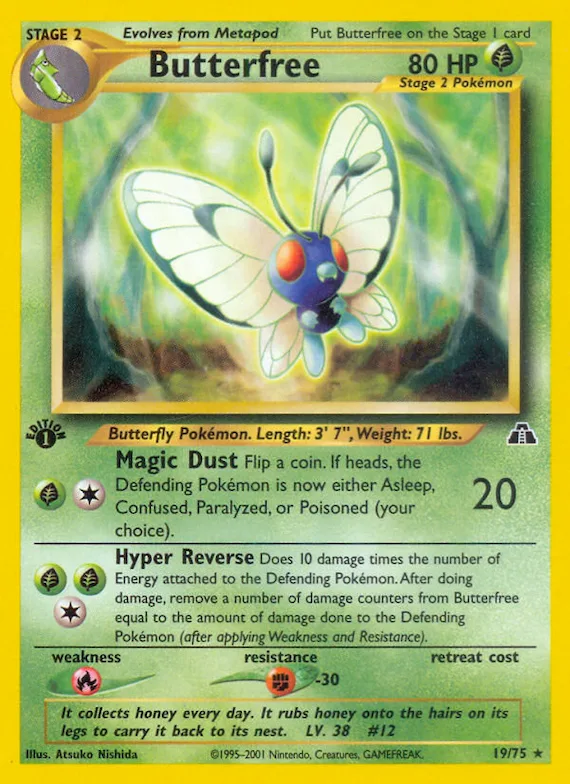 Butterfree #19 – Neo Discovery