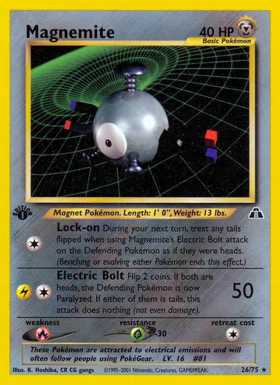 Magnemite #26 – Neo Discovery