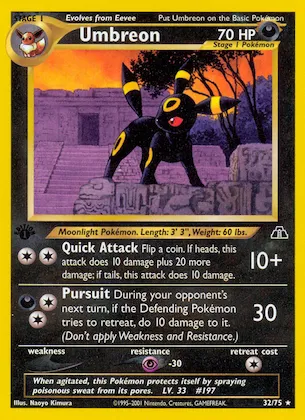Umbreon #32 – Neo Discovery