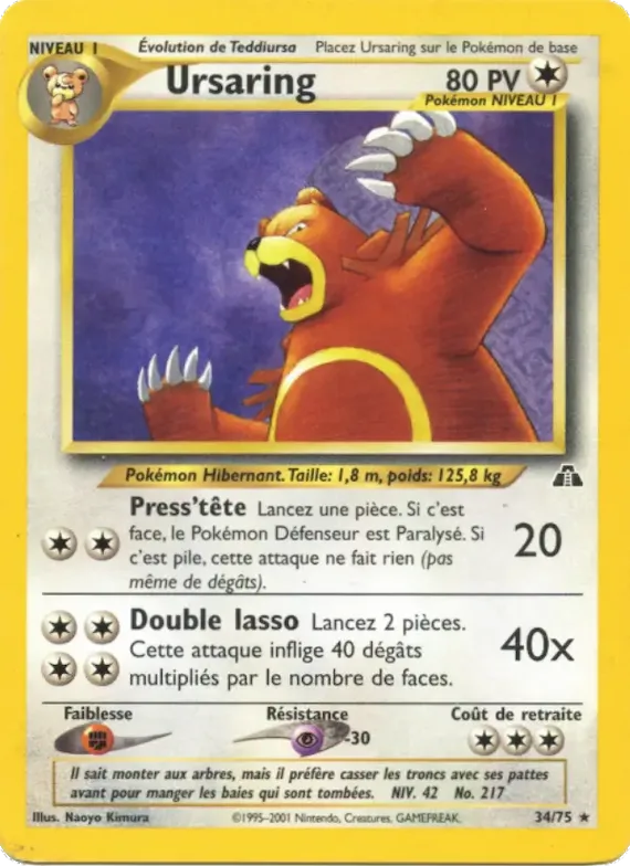 Ursaring 34 – Neo Discovery