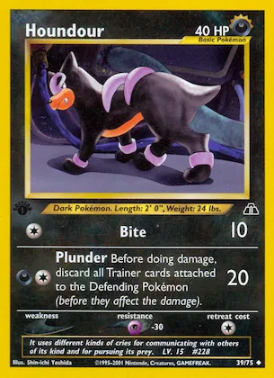 Houndour #39 – Neo Discovery