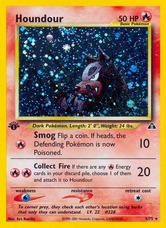 Houndour #5 – Neo Discovery