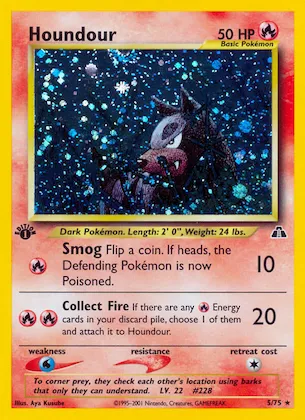 Houndour #5 – Neo Discovery