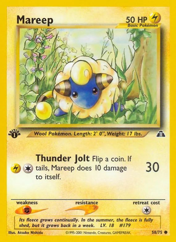Mareep #58 – Neo Discovery