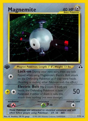 Magnemite #7 – Neo Discovery