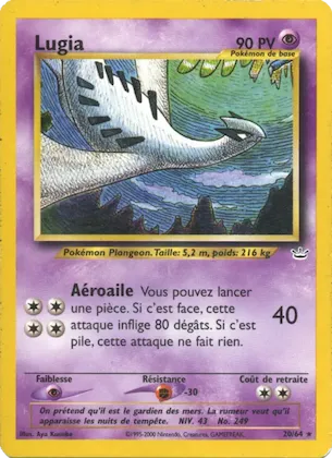 Lugia n° 20 – Neo Revelation
