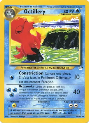 Octillery n° 34 – Neo Revelation