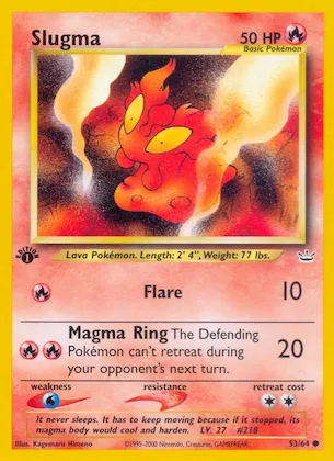 Slugma #53 – Neo Revelation