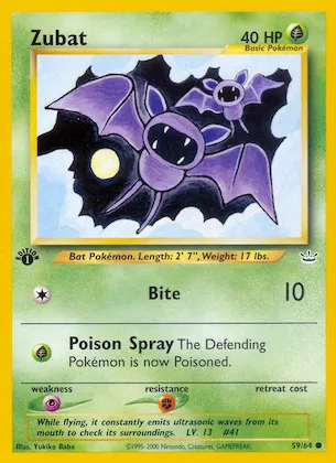 Zubat Nr. 59 – Neo Revelation