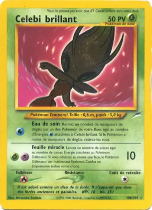 Celebi brillant 106 – Neo Destiny