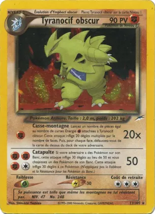 Tyranocif obscur n° 11 – Neo Destiny