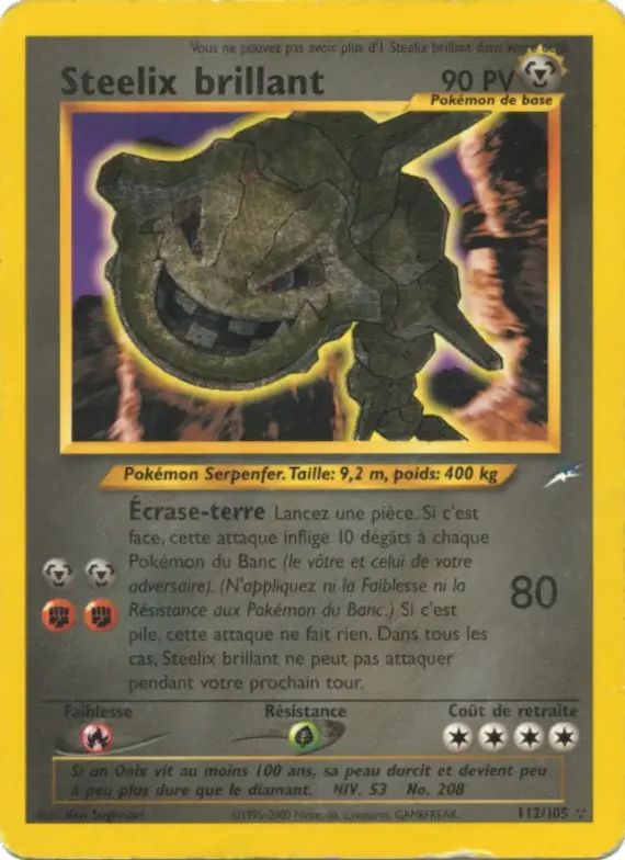 Steelix brillant 112 – Neo Destiny
