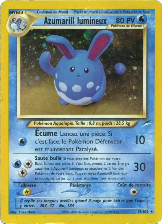 Azumarill lumineux 13 – Neo Destiny