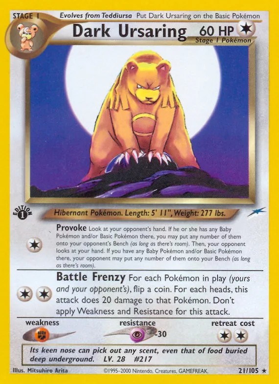 Dark Ursaring #21 – Neo Destiny