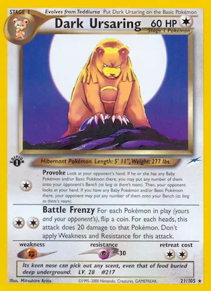 Dark Ursaring #21 – Neo Destiny