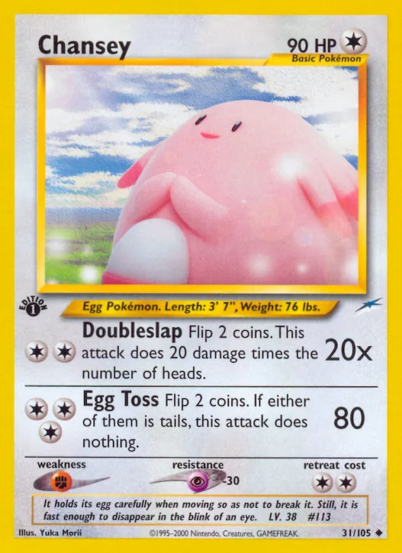 Chansey #31 – Neo Destiny