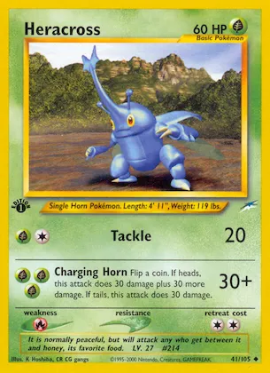 Heracross #41 – Neo Destiny