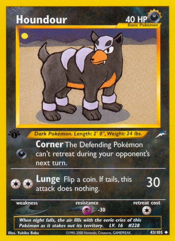 Houndour #43 – Neo Destiny
