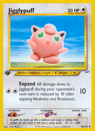 Jigglypuff #44 – Neo Destiny