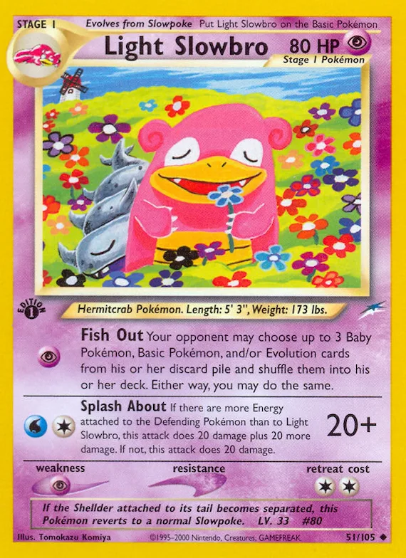 Light Slowbro #51 – Neo Destiny