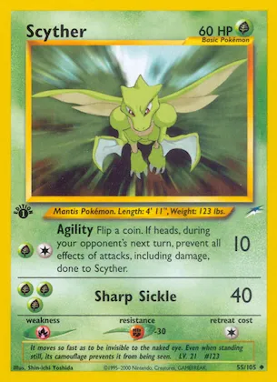 Scyther #55 – Neo Destiny