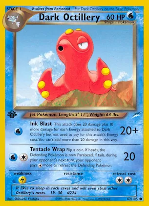 Dunkles Octillery Nr. 62 – Neo Destiny