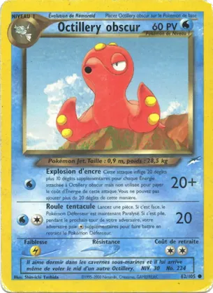 Octillery obscur n° 62 – Neo Destiny