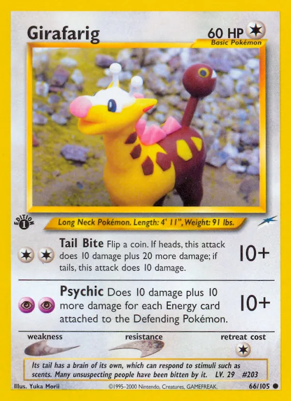 Girafarig #66 – Neo Destiny