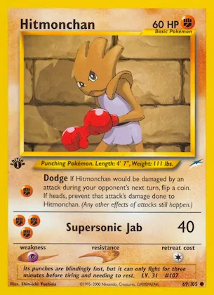 Hitmonchan #69 – Neo Destiny