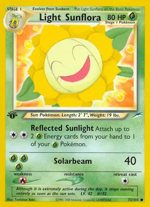 Light Sunflora #72 – Neo Destiny
