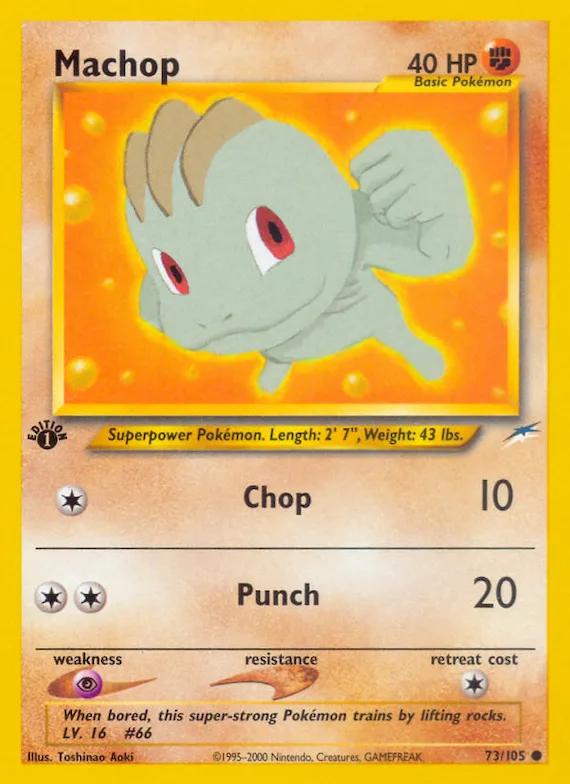 Machop #73 – Neo Destiny