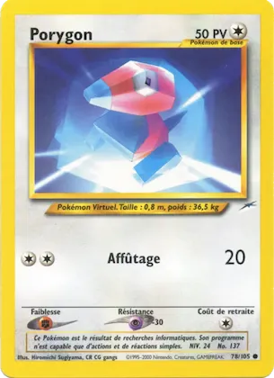 Porygon n° 78 – Neo Destiny