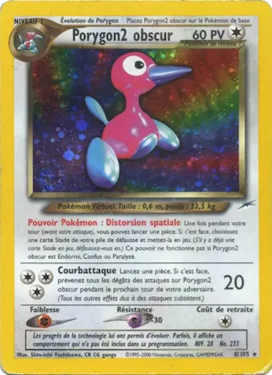 Porygon2 obscur n° 8 – Neo Destiny