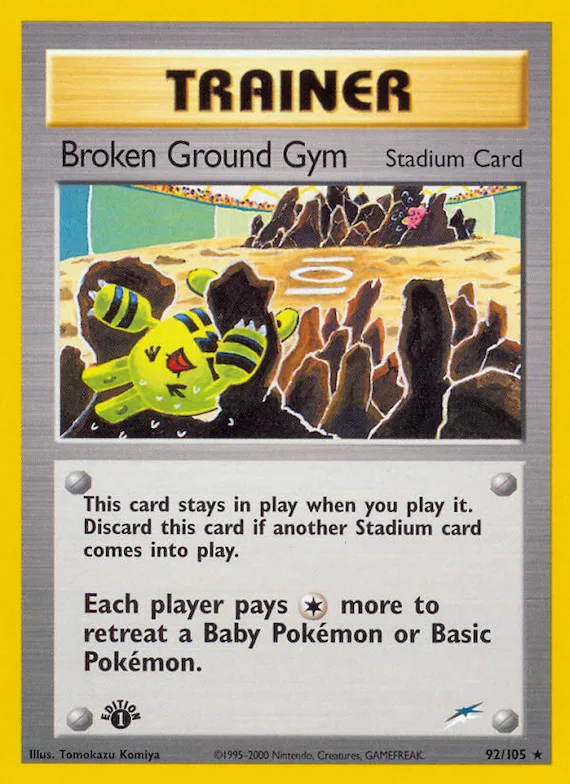 Broken Ground Gym #92 – Neo Destiny