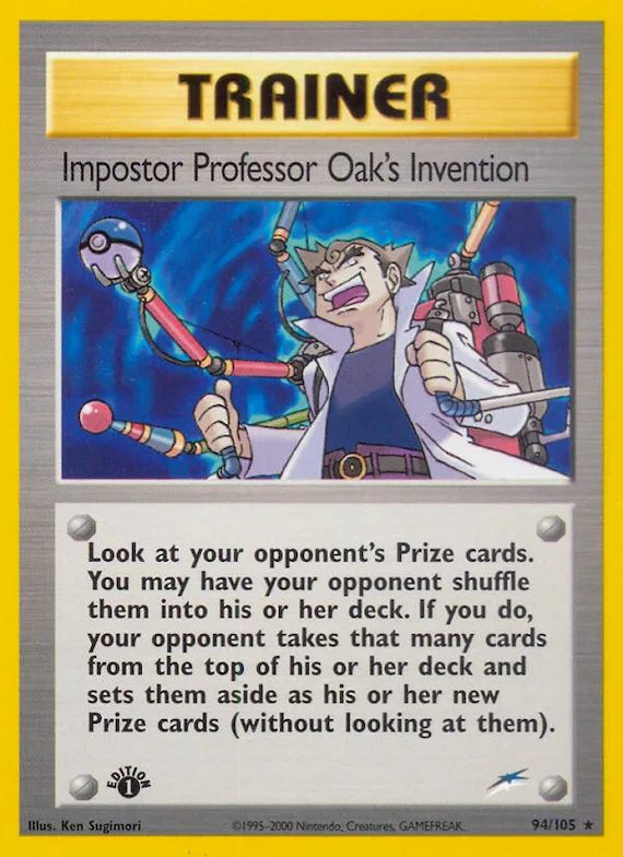 Impostor Professor Oak's Invention #94 – Neo Destiny