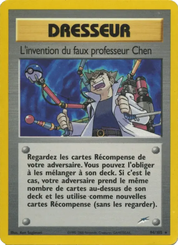 L'invention du faux professeur Chen 94 – Neo Destiny