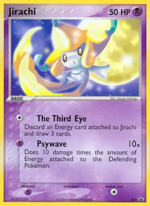 Jirachi #21 – Nintendo Promos