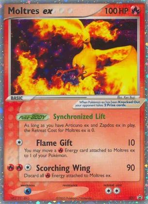 Moltres ex Nr. 31 – Nintendo Promos