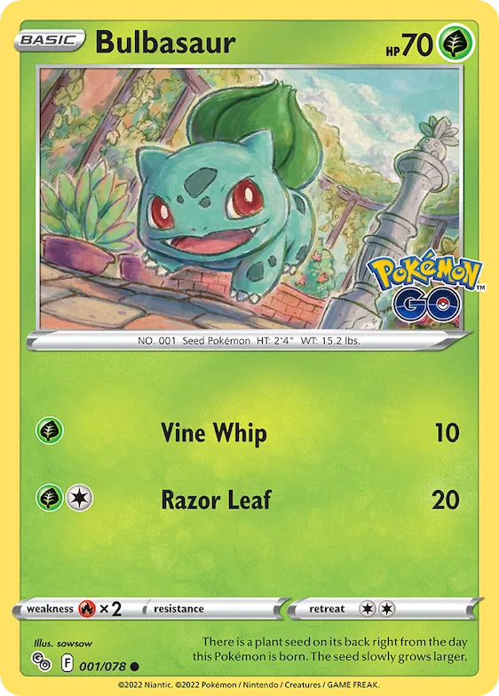 Bulbasaur #1 – Pokémon GO