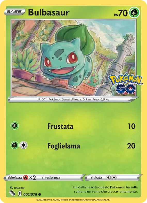 Bulbasaur 1 – Pokémon GO