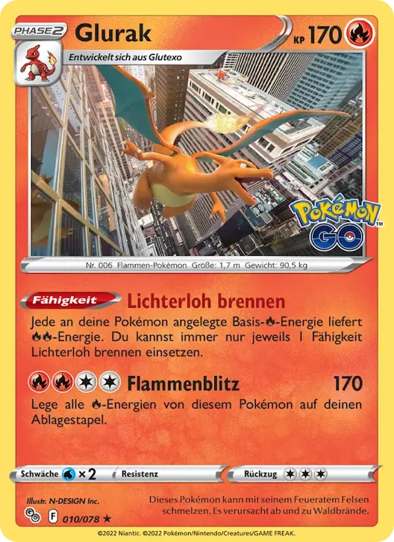 Glurak 10 – Pokémon GO