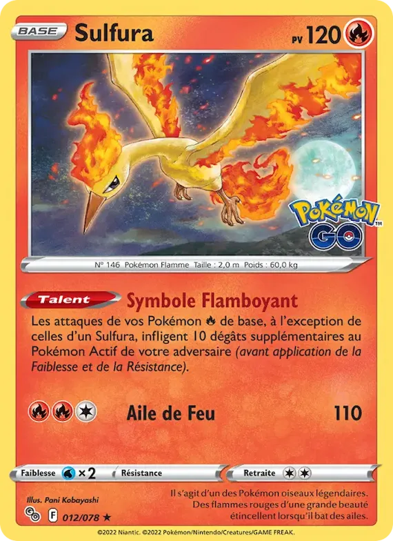 Sulfura 12 – Pokémon GO