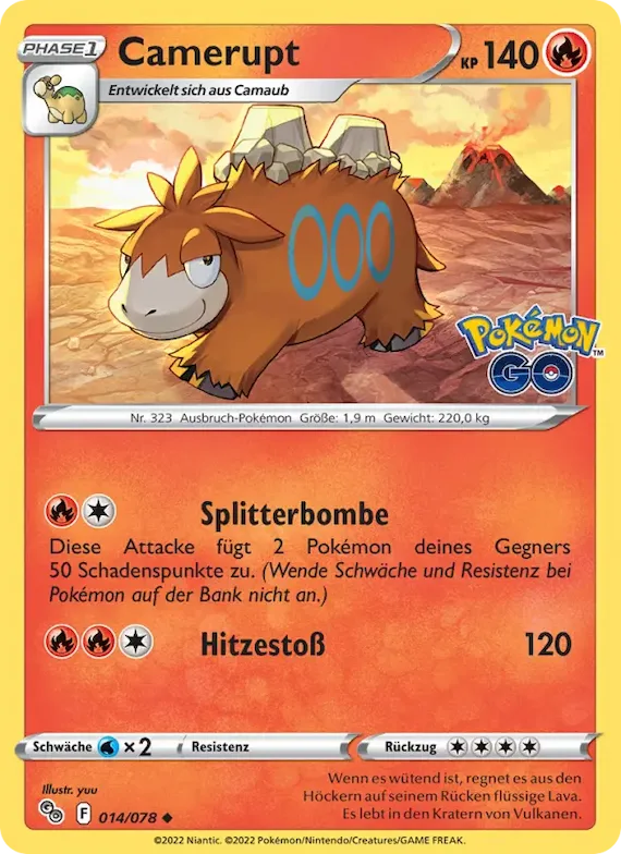 Camerupt 14 – Pokémon GO