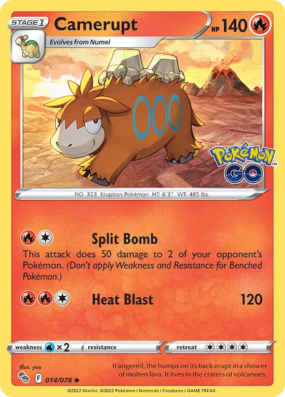 Camerupt 14 – Pokémon GO