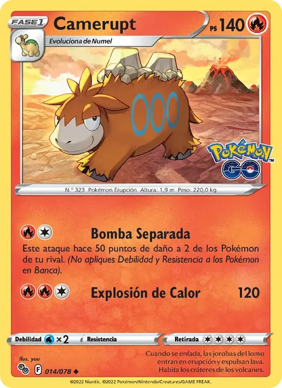 Camerupt 14 – Pokémon GO
