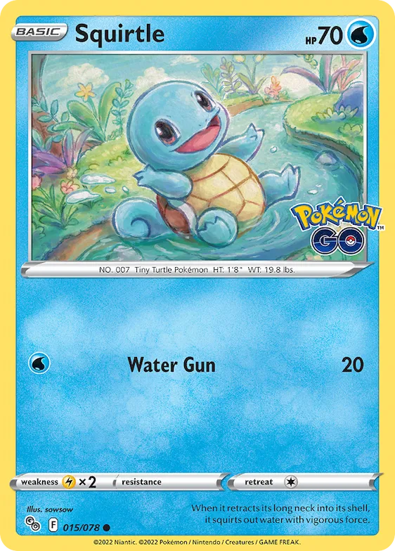 Squirtle #15 – Pokémon GO