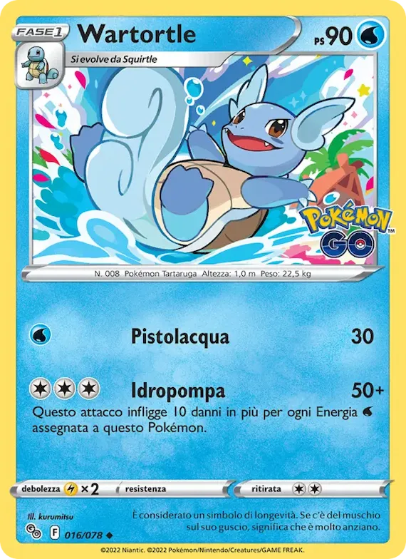 Wartortle 16 – Pokémon GO