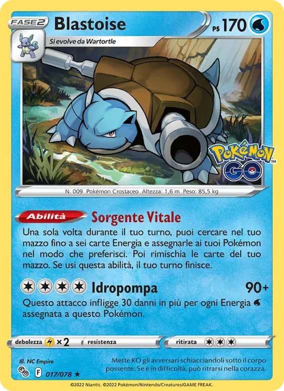 Blastoise 17 – Pokémon GO