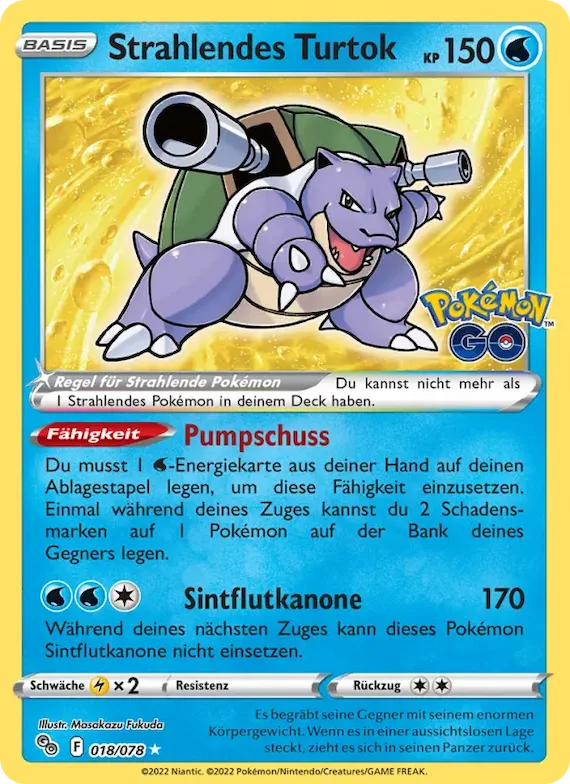 Strahlendes Turtok 18 – Pokémon GO